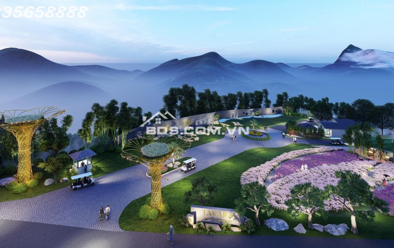 Biệt thự Takara Hoà Bình Resort - Siêu phẩm duy nhất lòng hồ Hoà Bình